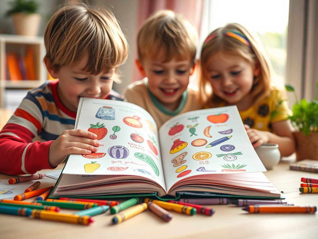 Build a Mini Nutrition Book with Your&nbsp;Child