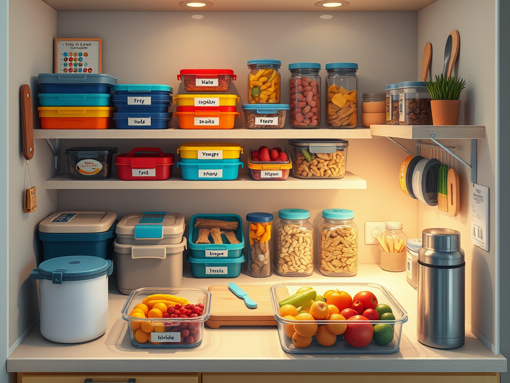 How to Create a “Lunch Packing Station” at&nbsp;Home?