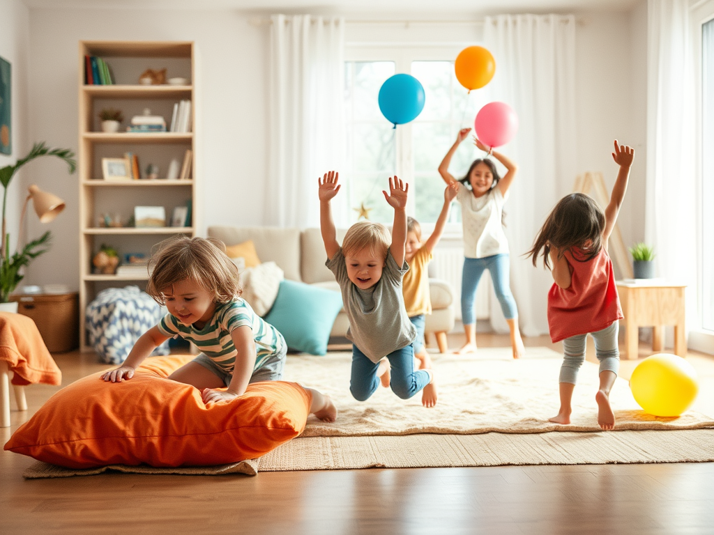 Rainy Day Movement Ideas for Small&nbsp;Spaces