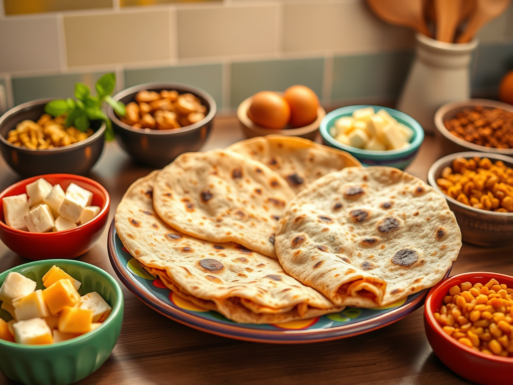 Protein-Packed Parathas for Growing&nbsp;Kids